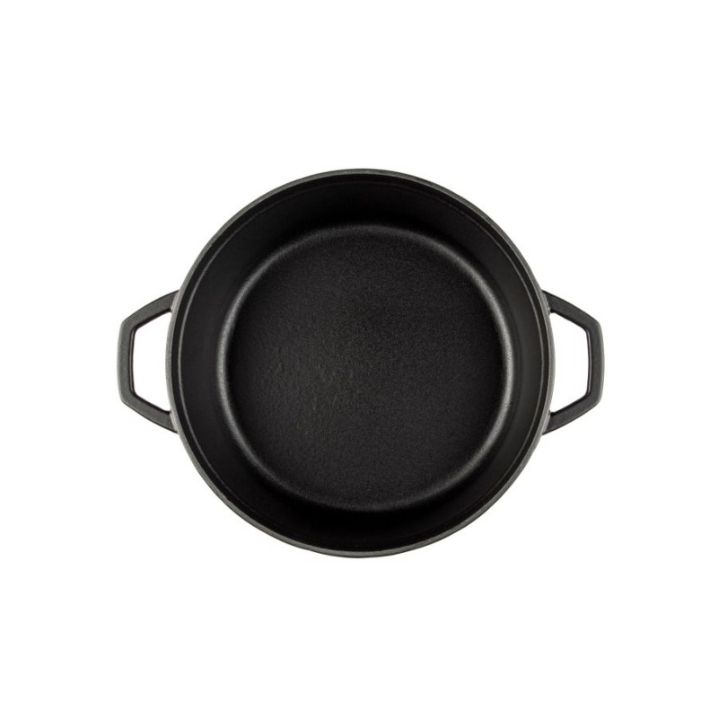 Olla profunda de hierro fundido Hosse, Black Onyx, Ф28 | Olla de hierro fundido |  |