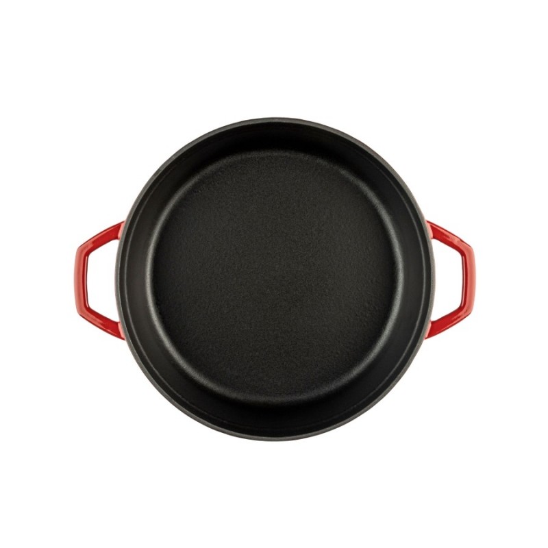 Olla profunda de hierro fundido Hosse, Rubin, Ф28 | Olla de hierro fundido |  |