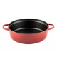 Olla poco profunda de hierro fundido Hosse, Rubin, Ф28 | Olla de hierro fundido |  |