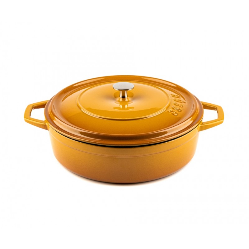 Olla poco profunda de hierro fundido Hosse, Dijon, Ф26 | Olla de hierro fundido |  |