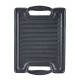 Placa de hierro fundido para grill de doble cara, 36x25 cm | Placa de hierro fundido |  |