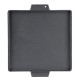 Placa de hierro fundido para grill de doble cara, 38x38 cm | Placa de hierro fundido |  |