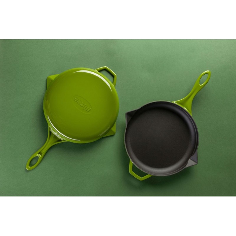 Conjunto de hierro fundido de 2 partes Hosse, Bamboo | Conjunto de hierro fundido |  |