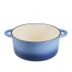 Olla de hierro fundido esmaltada, Azul, Ф22 | Olla de hierro fundido |  |