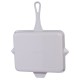 Sartén para parrilla de hierro fundido esmaltado Hosse, Ivory, 26x32cm | Sartén para parrilla de hierro fundido | Sartén de hierro fundido |